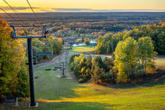 2x3, Benzie, Benzie County, Crystal Mountain, Crystal Mountain Resort, Hill, Hotel, Michigan, Resort, Thompsonville, autumn...