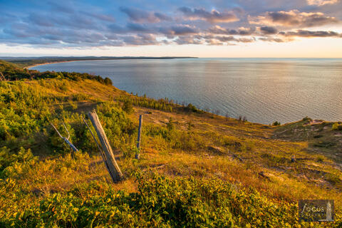 Empire Bluffs, Lake Michigan, Leelanau County, Michigan, NPS, National Park, SLBE, Sleeping Bear Dunes National Lakeshore, Treat...