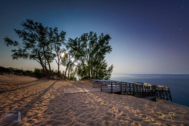 Lake, Lake Michigan, Lake Michigan Overlook, Leelanau County, Michigan, NPS, National Park Service, Pierce Stocking Scenic Drive...