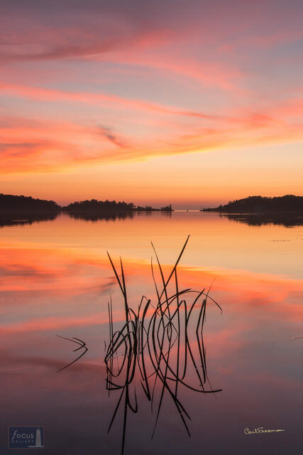 Arcadia Lake Sunset