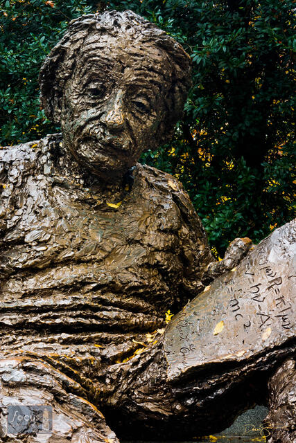 Albert Einstein Memorial Statue