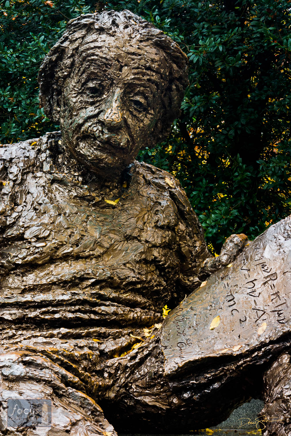 Photo © Drew Smith Albert Einstein memorial statue at the National Academy of Sciences