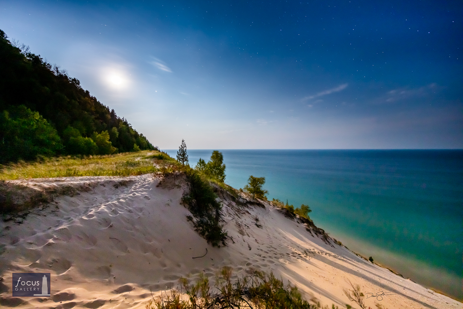 Photo © Drew Smith Moonshine on the sand at Old Baldy and a sky full of stars - a perfect night for a walk in the dunes. This...